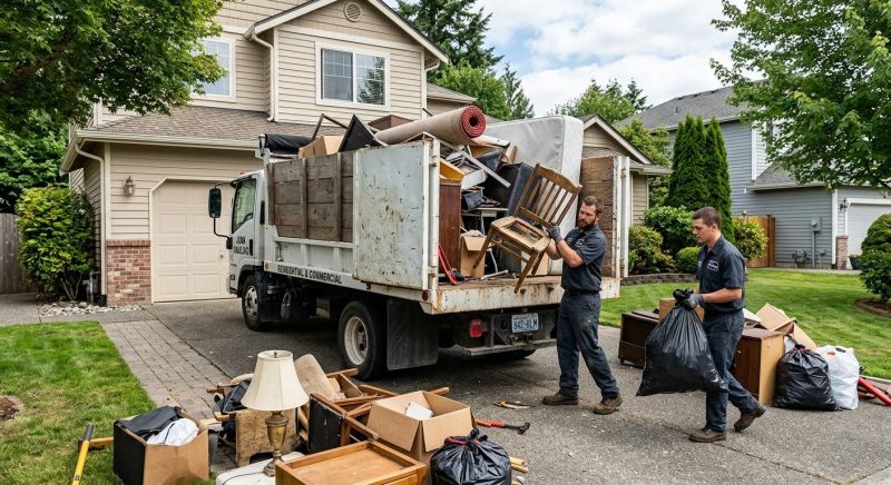 Garage Junk Hauling in Charlotte, NC