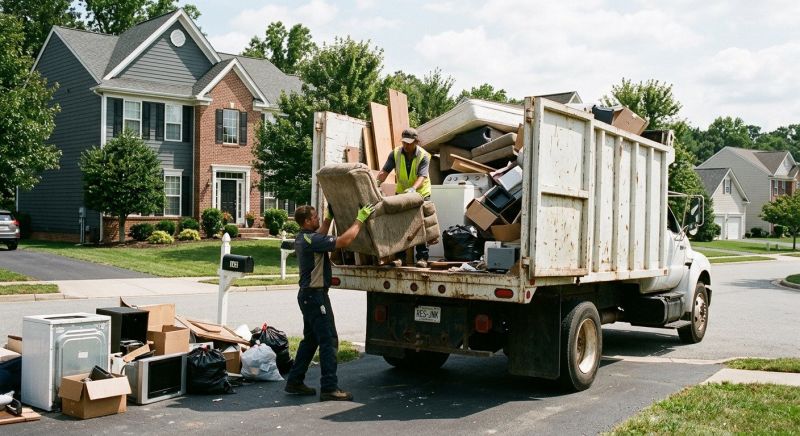 Residential Junk Removal in Roseville, CA
